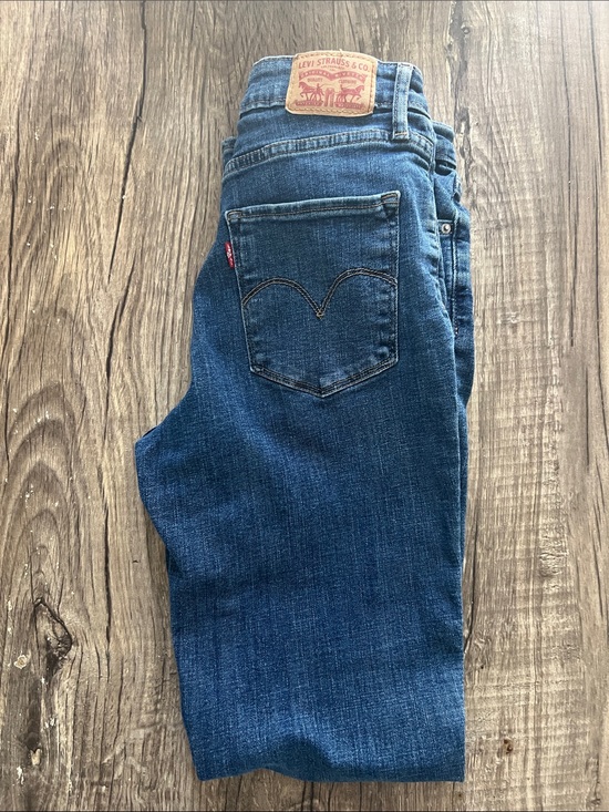 Levi's Denim - Levi's Men's Slim Straight Dark Blue Jeans